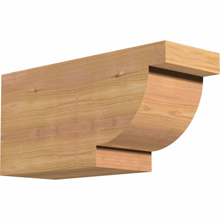 Ekena Millwork Alpine Smooth Rafter Tail, Western Red Cedar, 5 1/2"W x 8"H x 16"L RFT06X08X16ALP00SWR